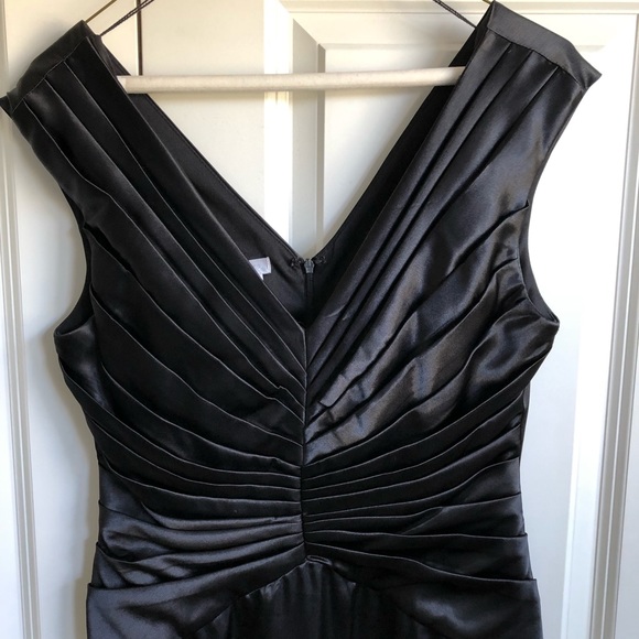 Silky Little Black Dress - Picture 2 of 6